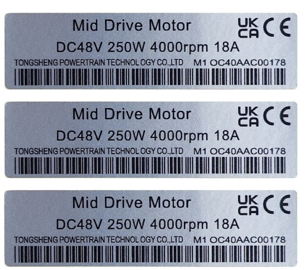 20pc 250W Stickers
